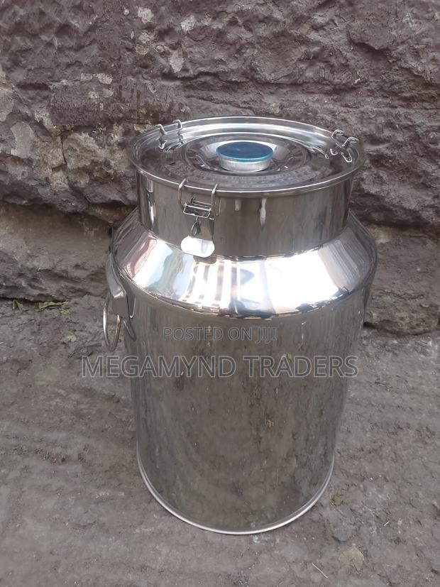 48 Ltr Stainless Steel Milkcan / Milk Can Stainless - thumbnail 2