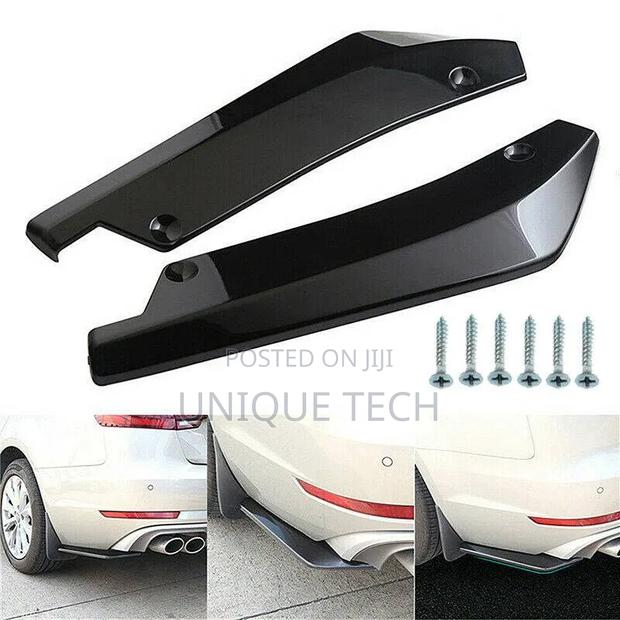 2pcs Universal Rear Bumper Splitters Diffuser Splitters