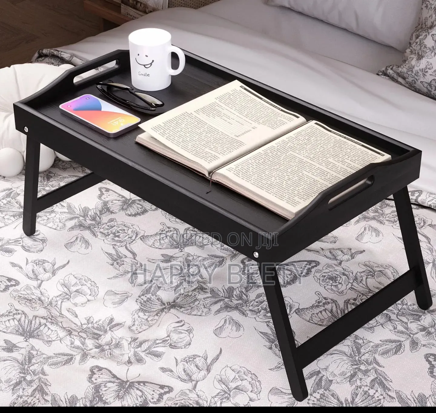 Foldable Wooden Bamboo Food Tray