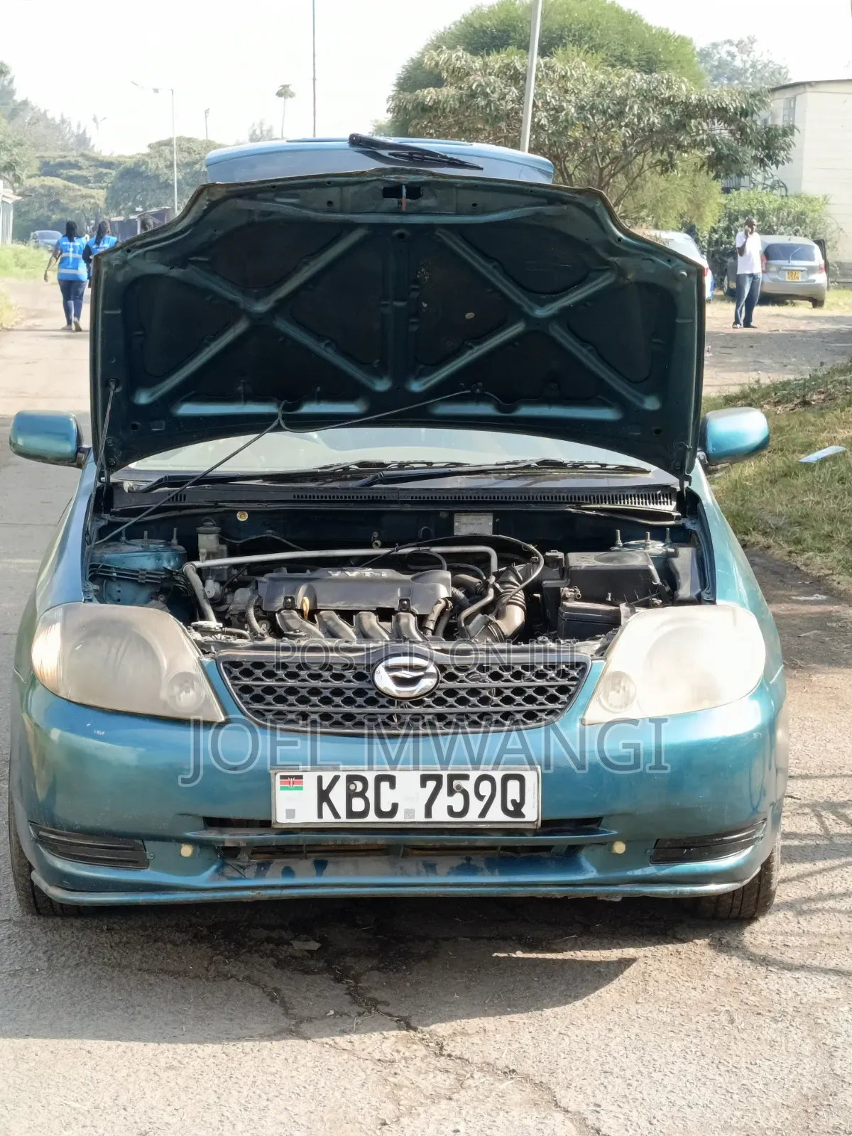Toyota Corolla Fielder 2001 Blue