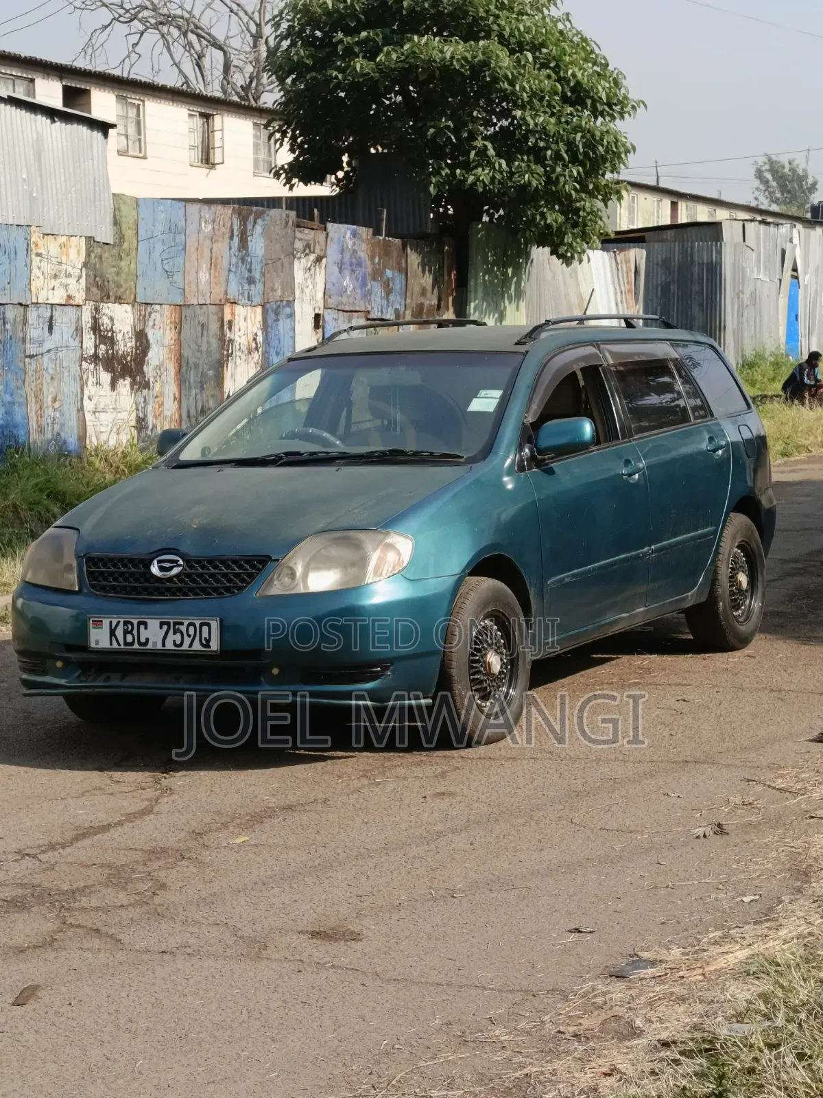 Toyota Corolla Fielder 2001 Blue