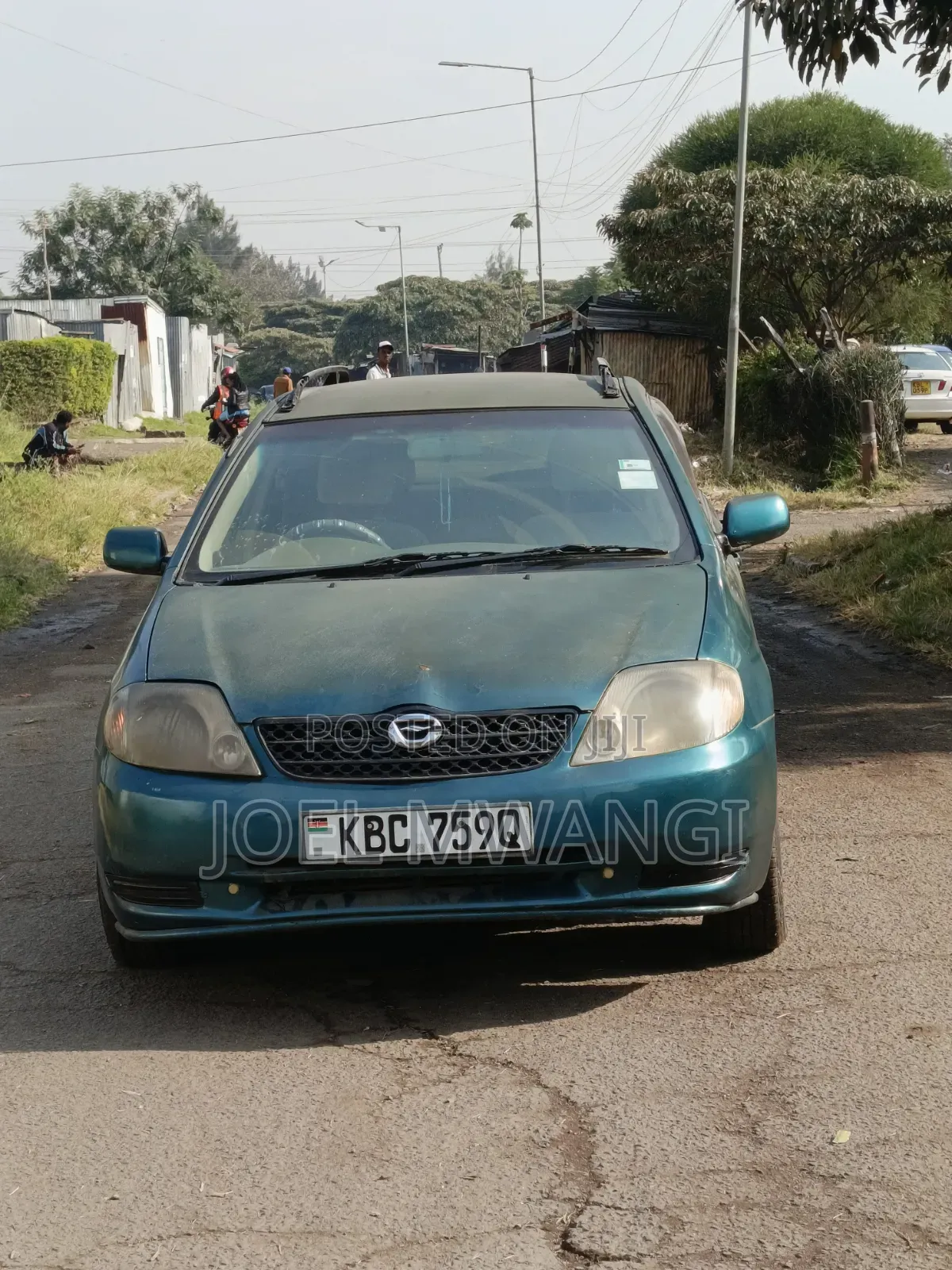 Toyota Corolla Fielder 2001 Blue