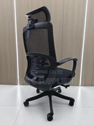 Ergonomic Swivel Lumber Support Chair