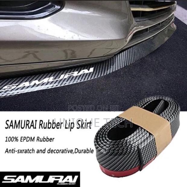 Samurai Rubber Bumper Lip Carbon Samurai Bumper Lip - thumbnail 2