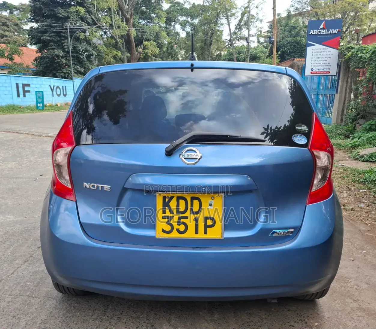 Nissan Note 2014 Blue
