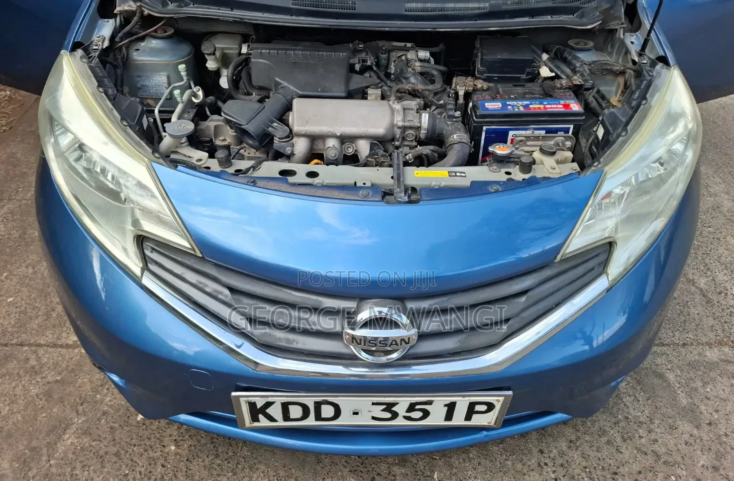 Nissan Note 2014 Blue