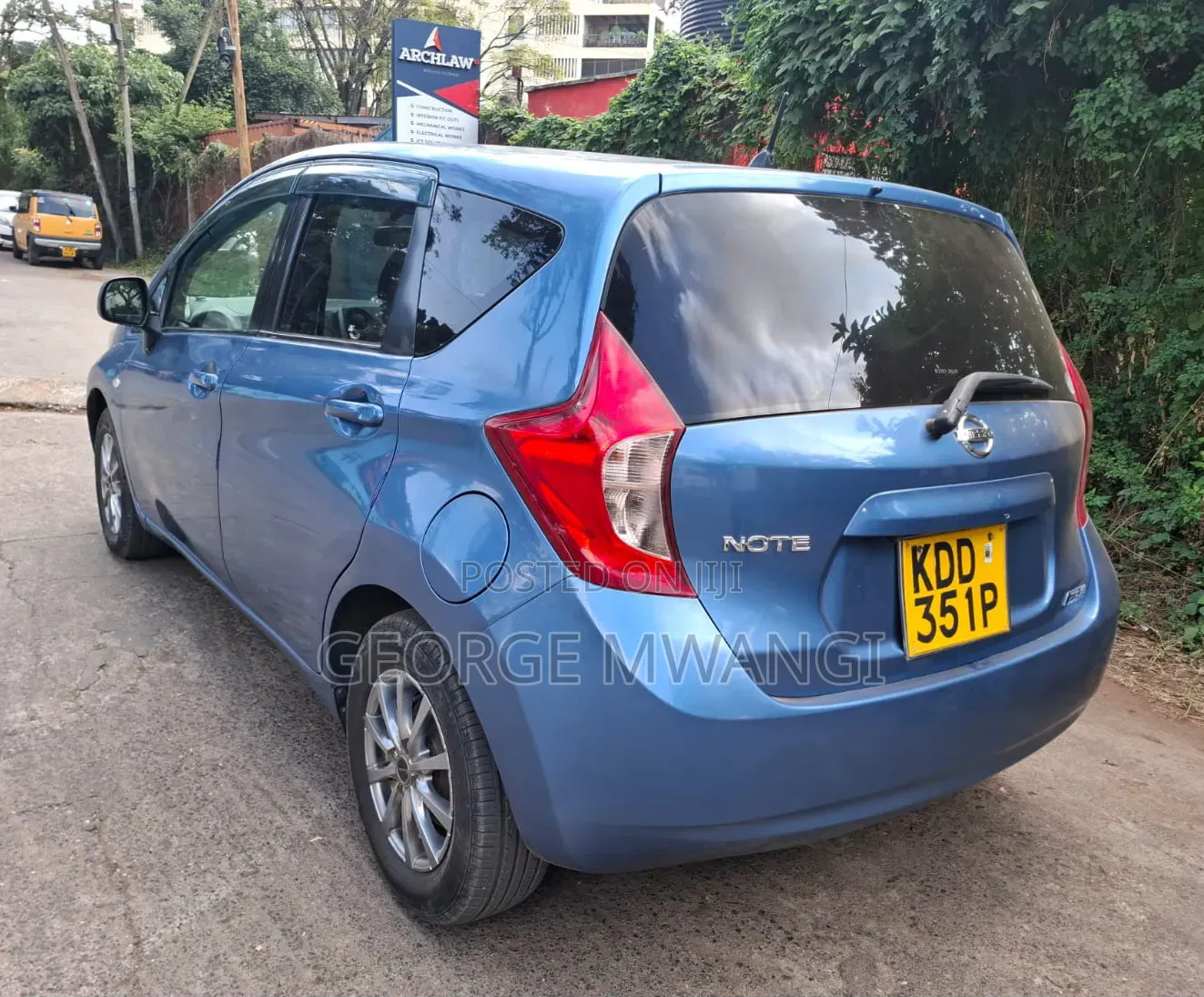 Nissan Note 2014 Blue