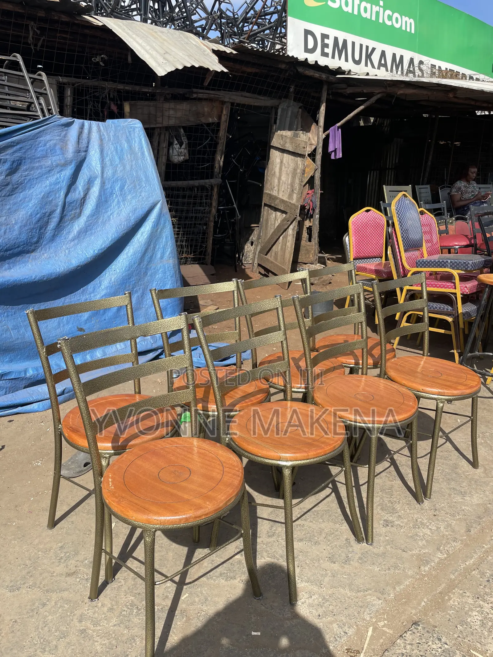 Powder Coated Low Chairs