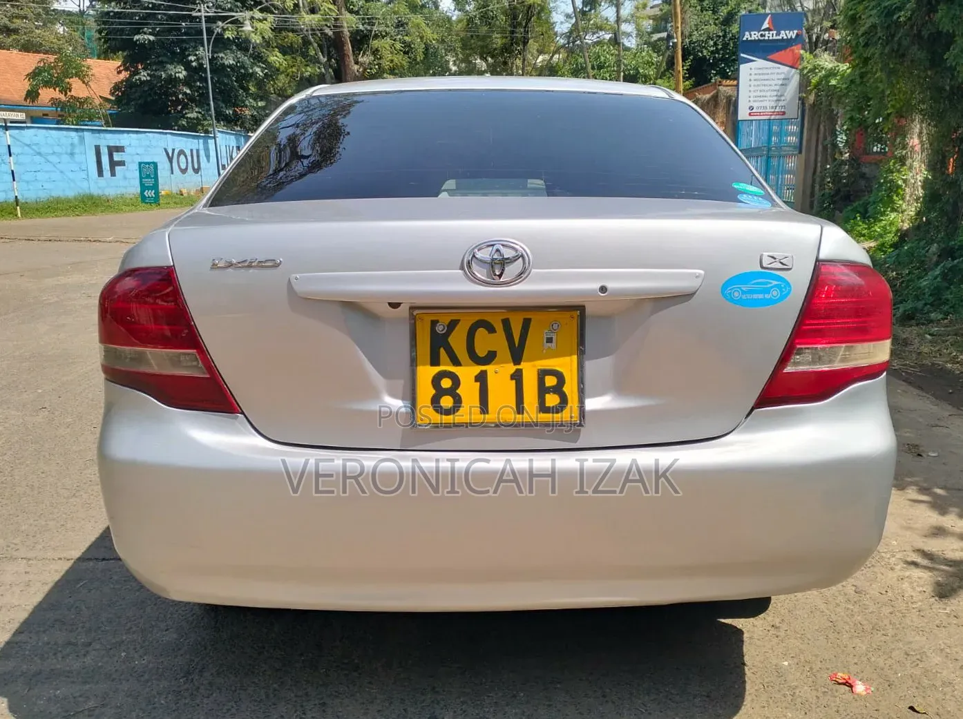 Toyota Axio 2012 Silver