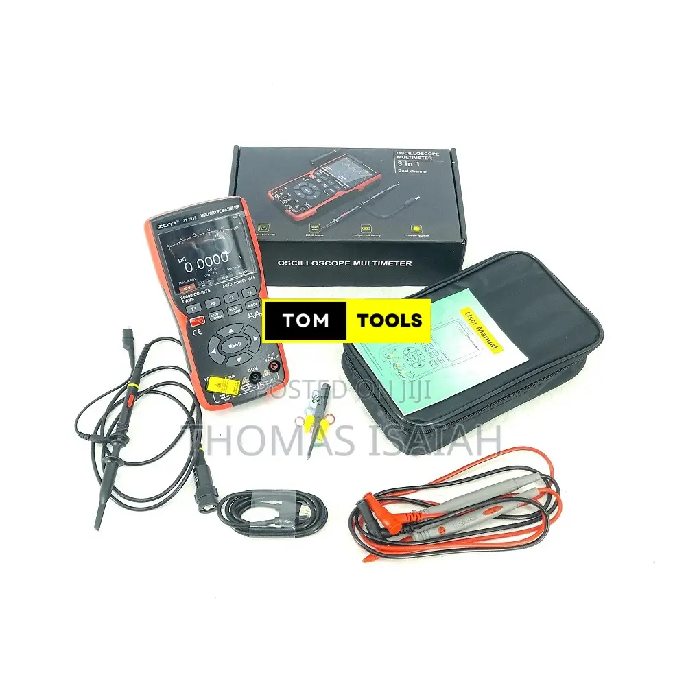3 in 1 Oscilloscope Multimeter With Dual Channel 50mhz Bandwidth Rea