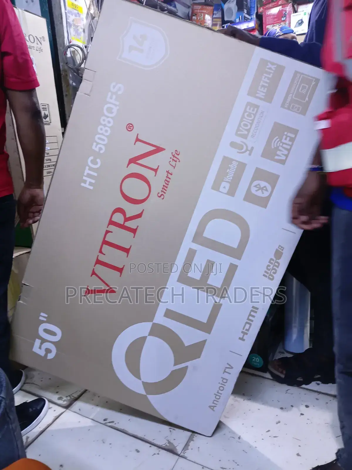 Vitron 50 Inch Android Smart Tv – Full Hd Led