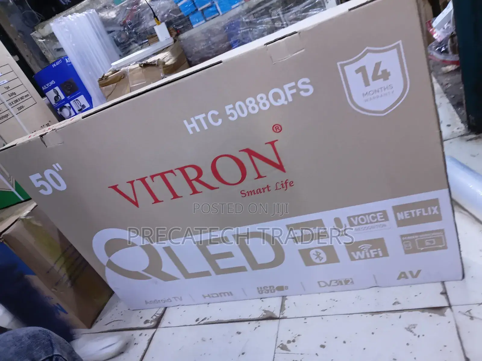 Vitron 50 Inch Smart Tv – Wi-Fi, Usb Hdmi