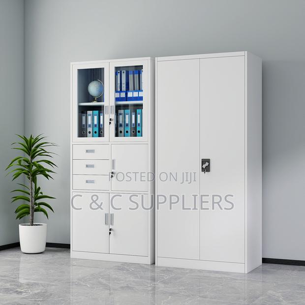 2-Swing Door Display Cabinet With Safe - thumbnail 9