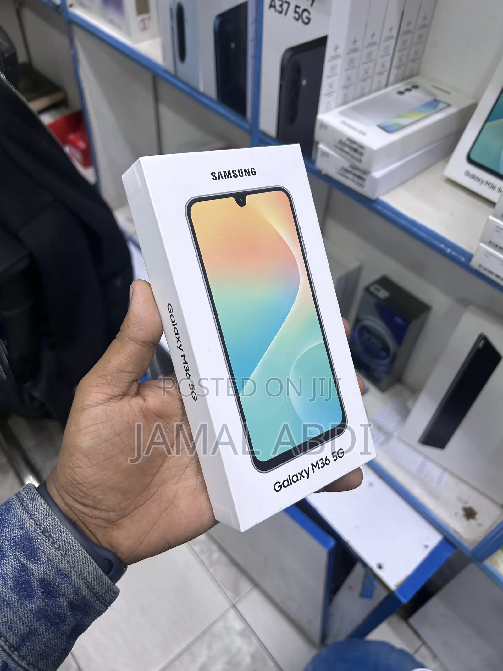 New Samsung Galaxy M36 5G 128 GB Black