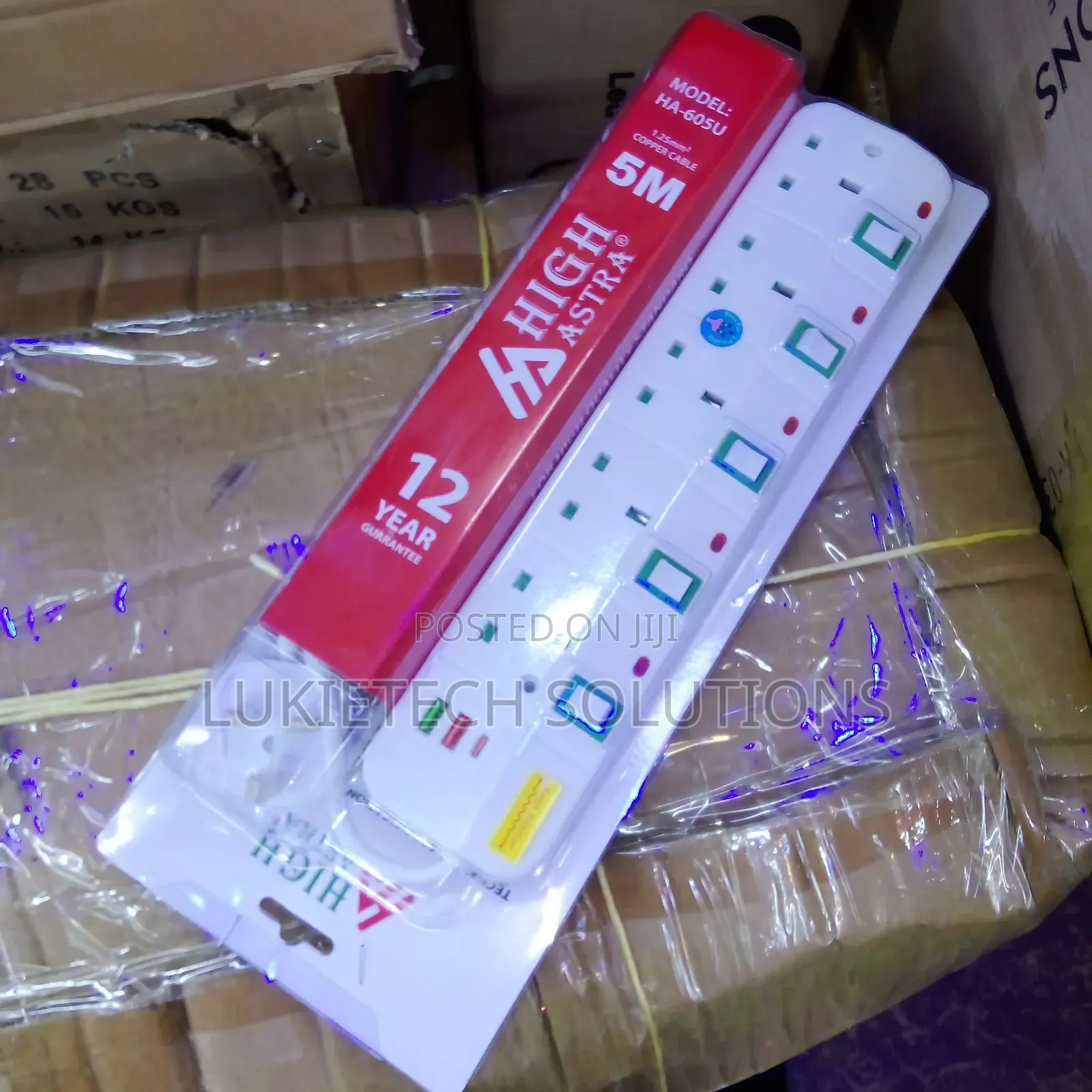 Astra Quality Extension Cable 5 Way,