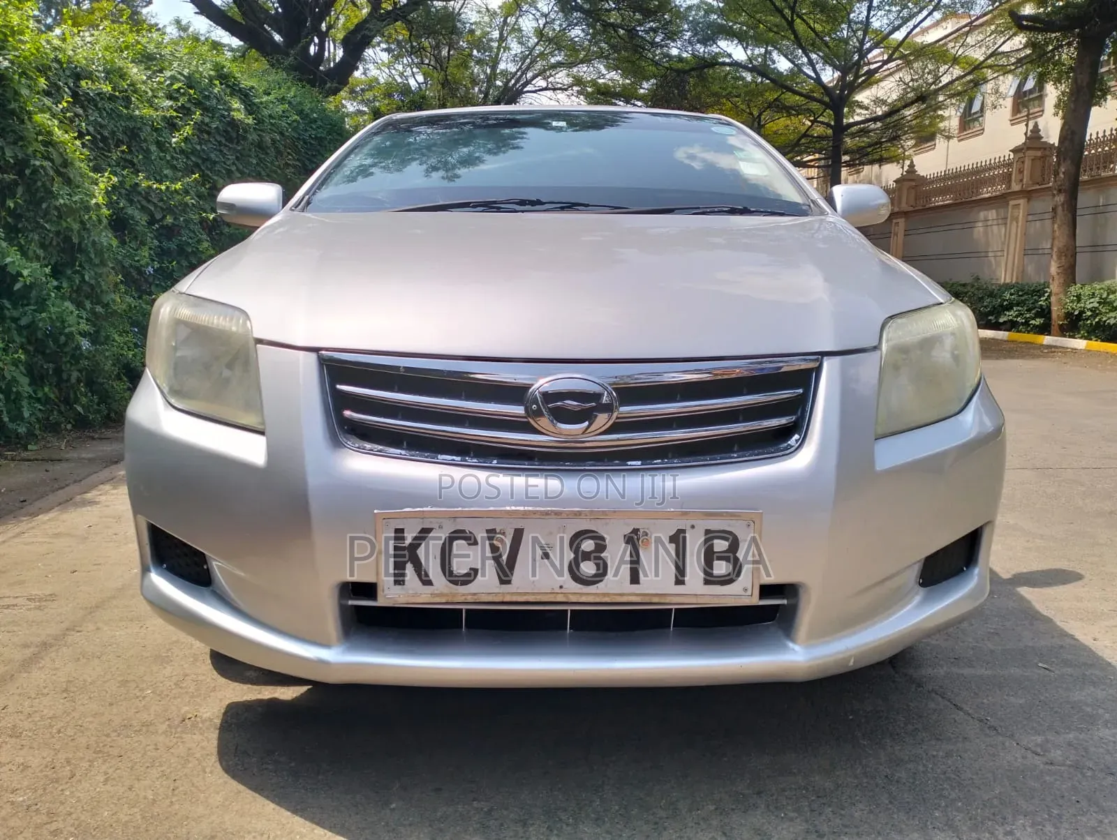 Toyota Axio 2012 Gray