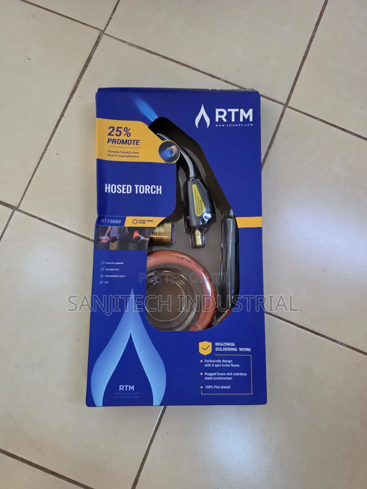 Blazing Torch – Powerful Flame For Professional Heating
