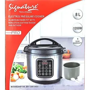 Signature 8l Digital Electric Pressure Cooker 1200w