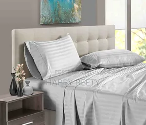 Cotton Stripped Bedsheet