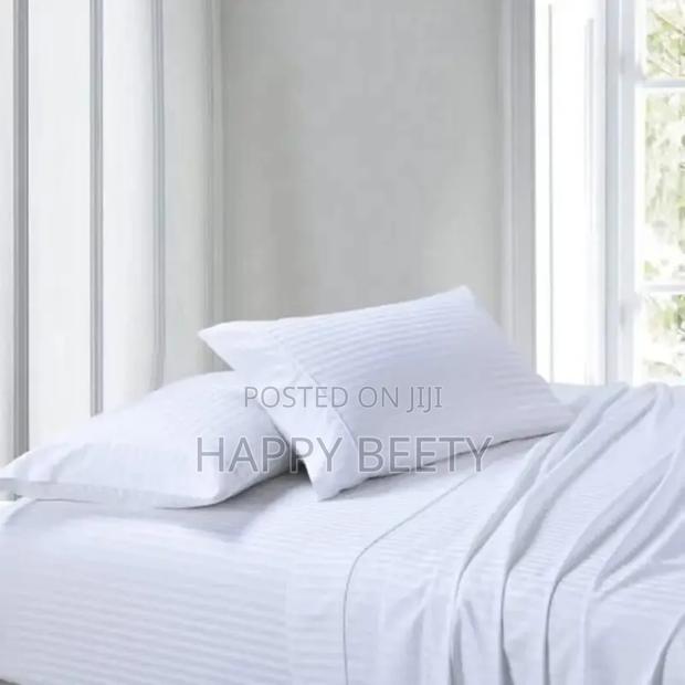 Cotton Stripped Bedsheet - thumbnail 3