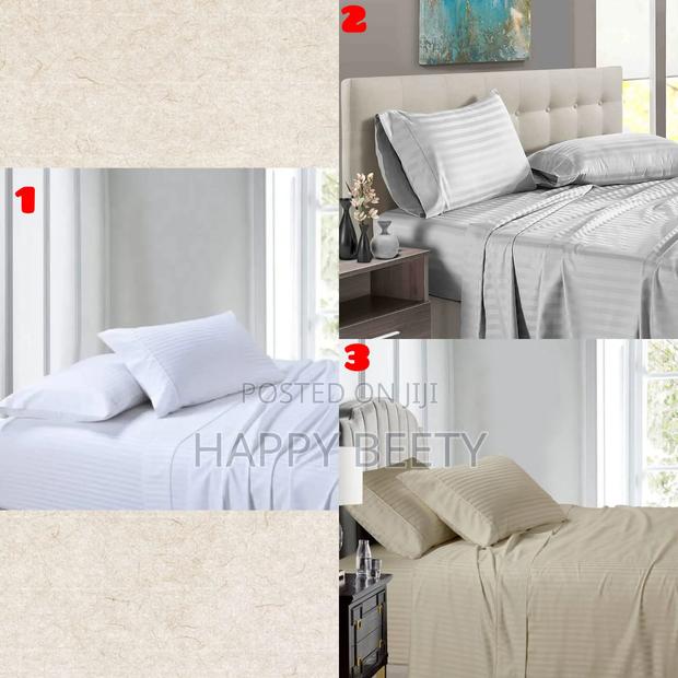 Cotton Stripped Bedsheet - thumbnail 4
