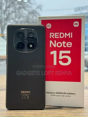New Xiaomi Redmi Note 15 128 GB Black