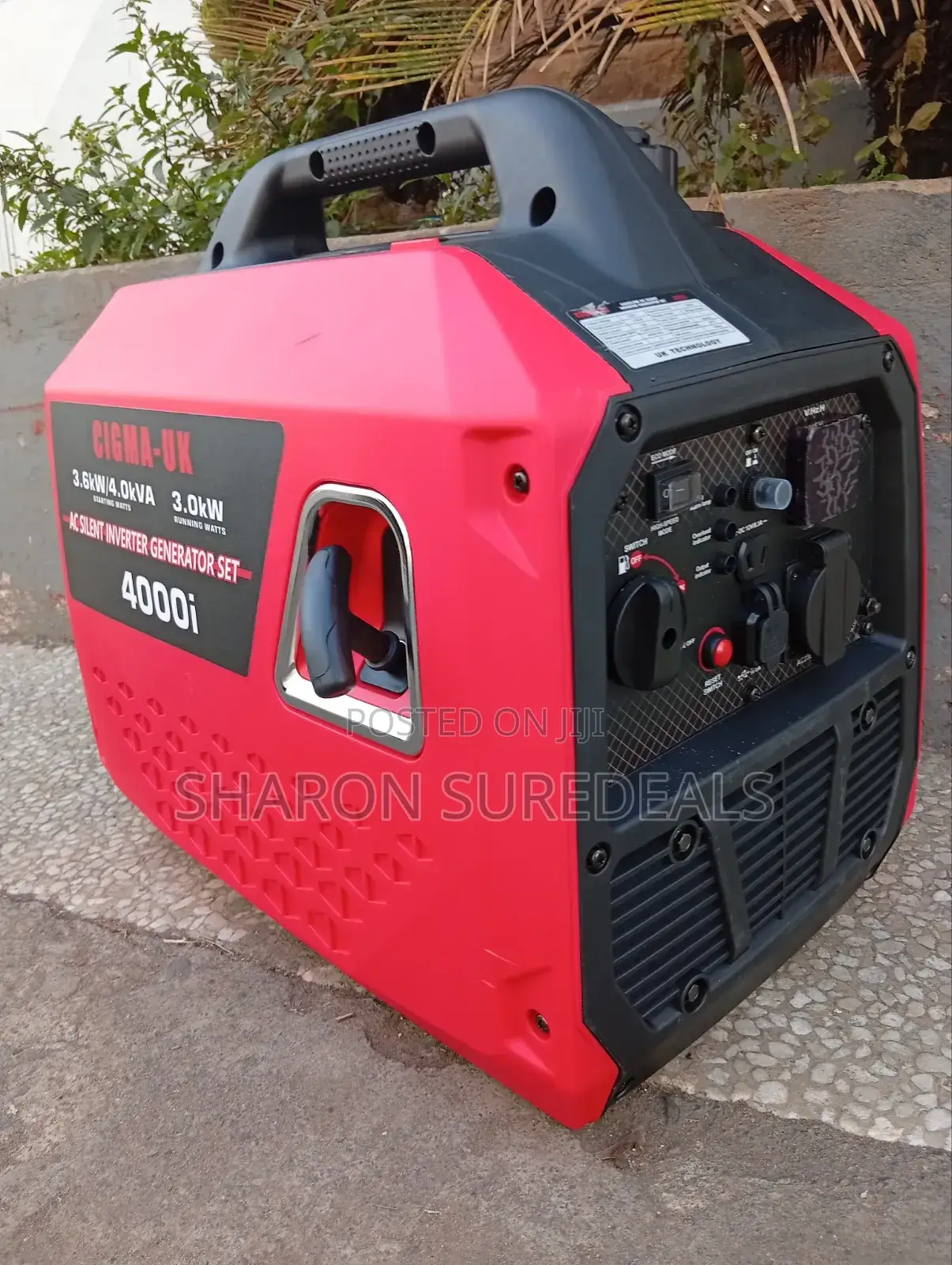 Cigma -Uk 4000i Ac Silent Inverter Generator Set