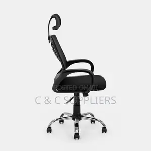 Swivel Office Chair With Headrest
