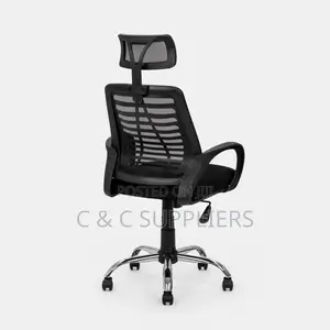 Swivel Office Chair With Headrest