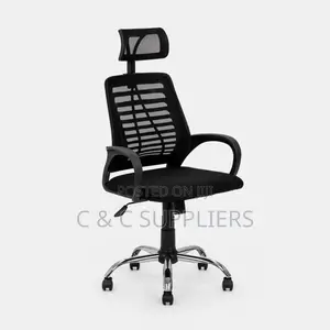 Swivel Office Chair With Headrest