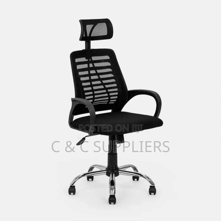 Swivel Office Chair With Headrest