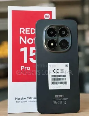 New Xiaomi Redmi Note 15 Pro 256 GB Black
