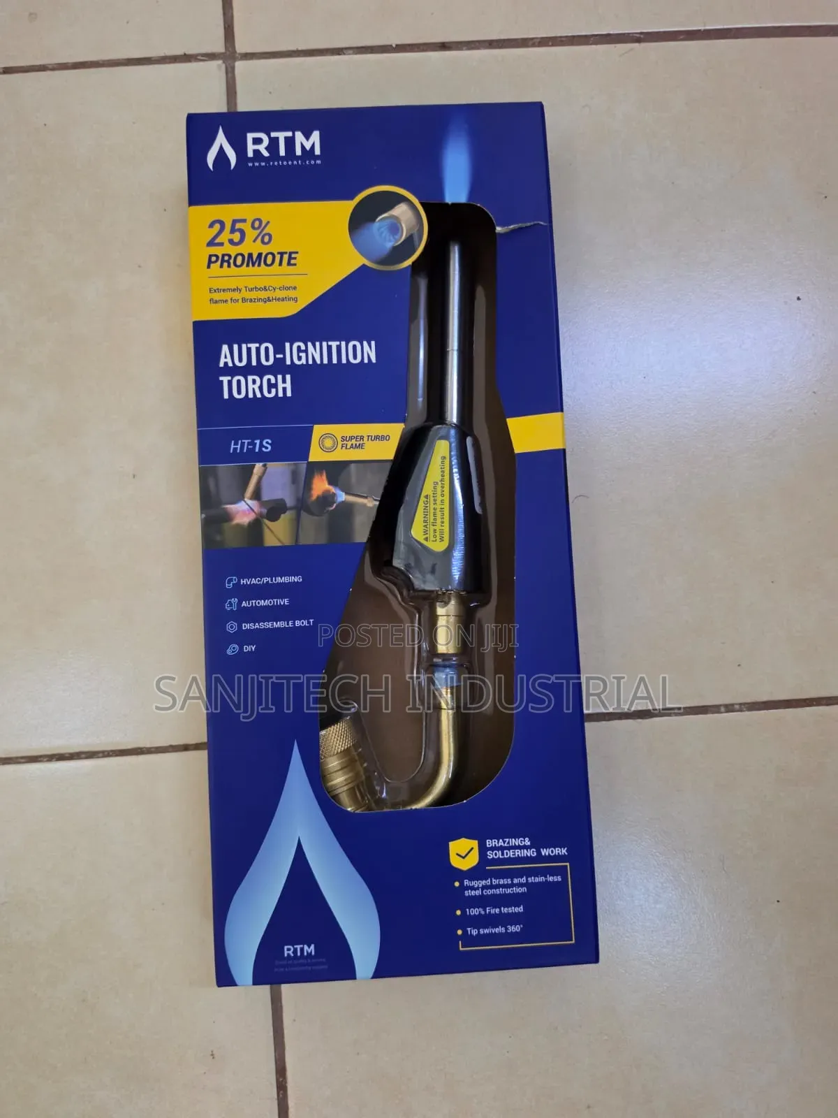 Blazing Torch – Powerful Flame For Fast & Efficient Heating