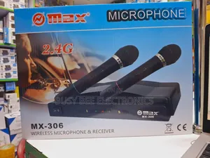 Omax Mx-306 Wireless Microphone and Receiver