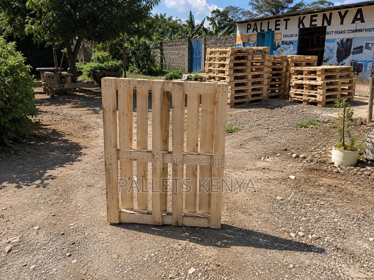 Quality Wood Pallet- Heavy-Duty Standard Pallet. 09