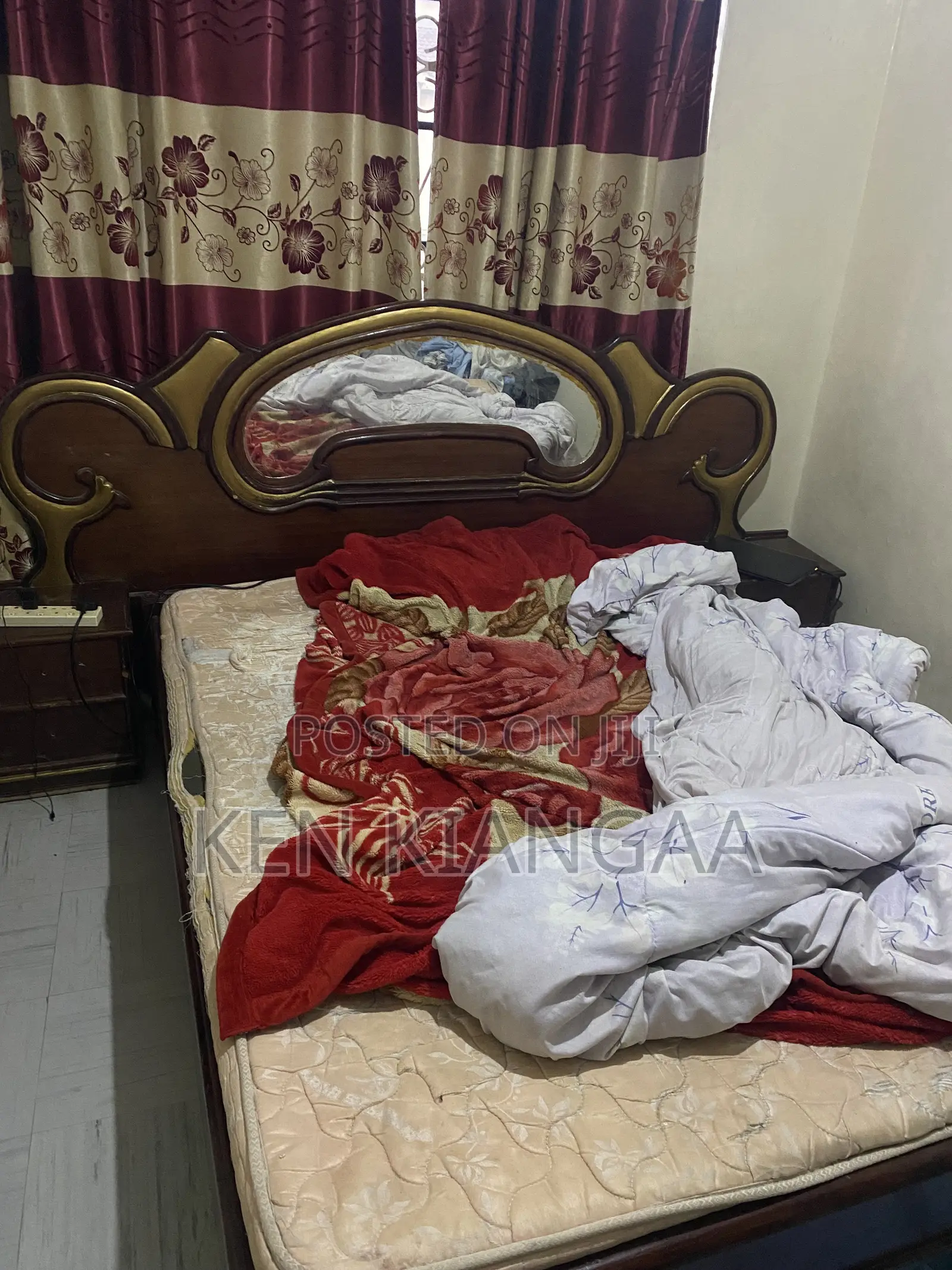 High Quality Wooden Lumber Bed