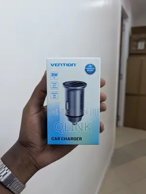 Vention Two-Port Usb A+A(30+30) Car Charger Gray Mini Style