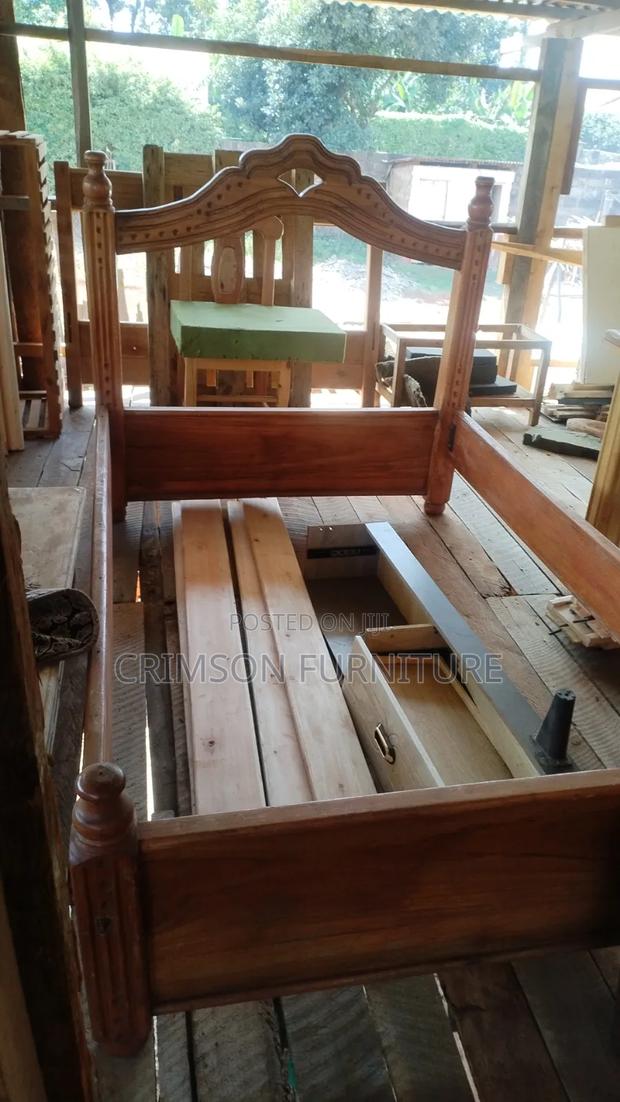 4*6 Wooden Bed - thumbnail 2