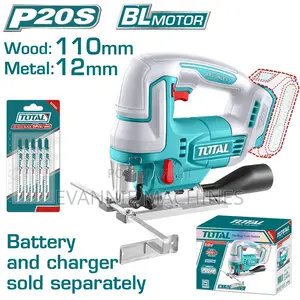 Total Tjsli1008 Cordless Jig Saw 20v