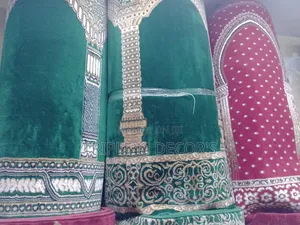 Elegant Islamic Prayer Carpet