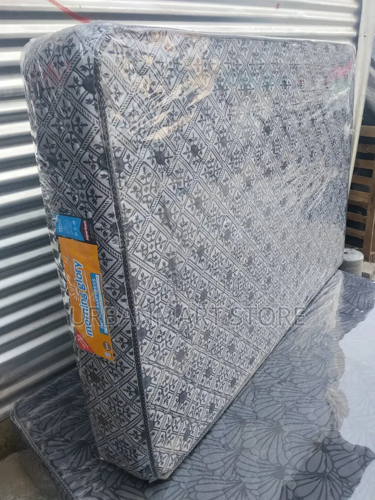 4x6 Morning Glory 10 Inch Superfoam Mattress Quilted