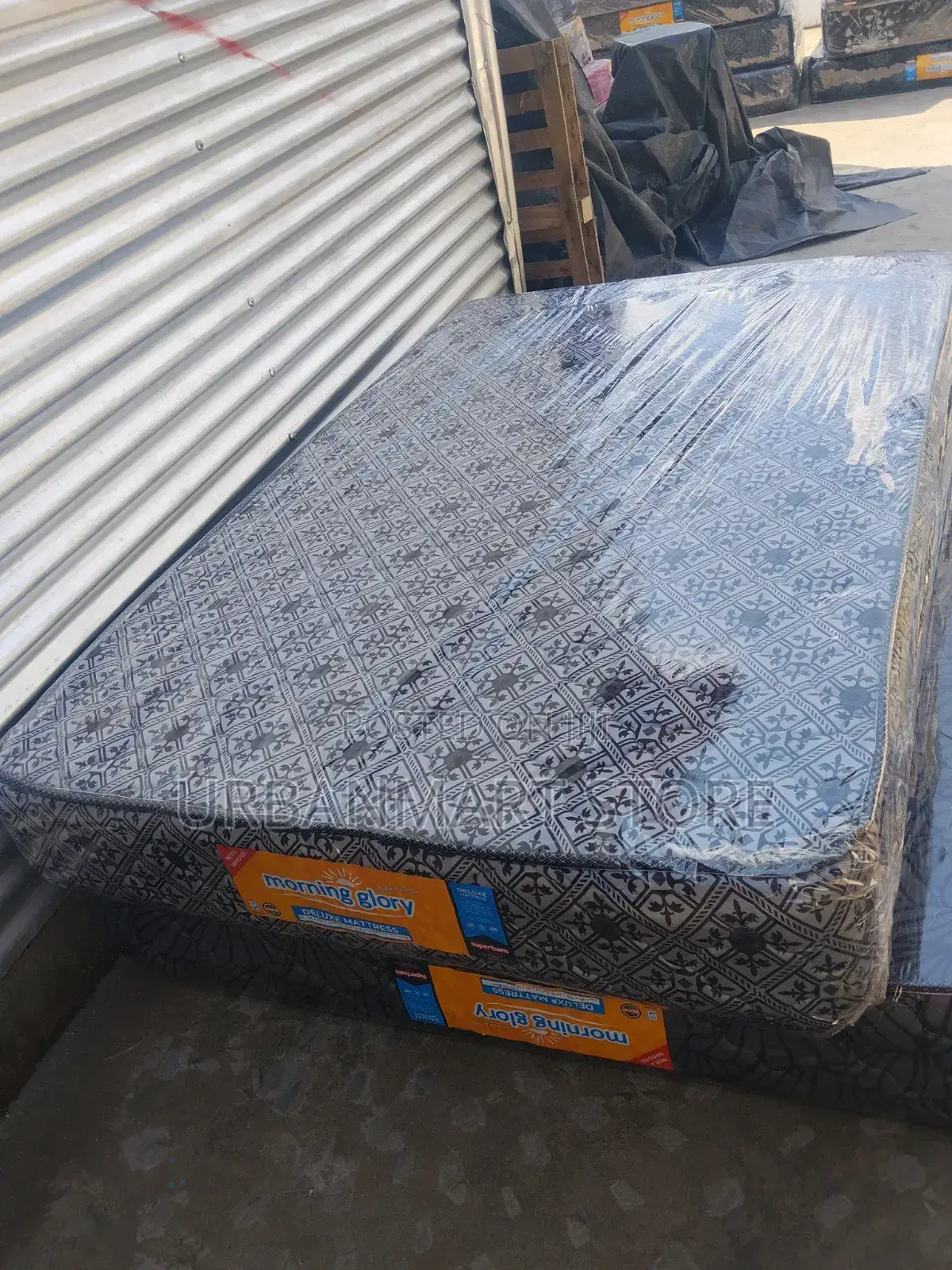 4x6 Morning Glory 10 Inch Superfoam Mattress Quilted