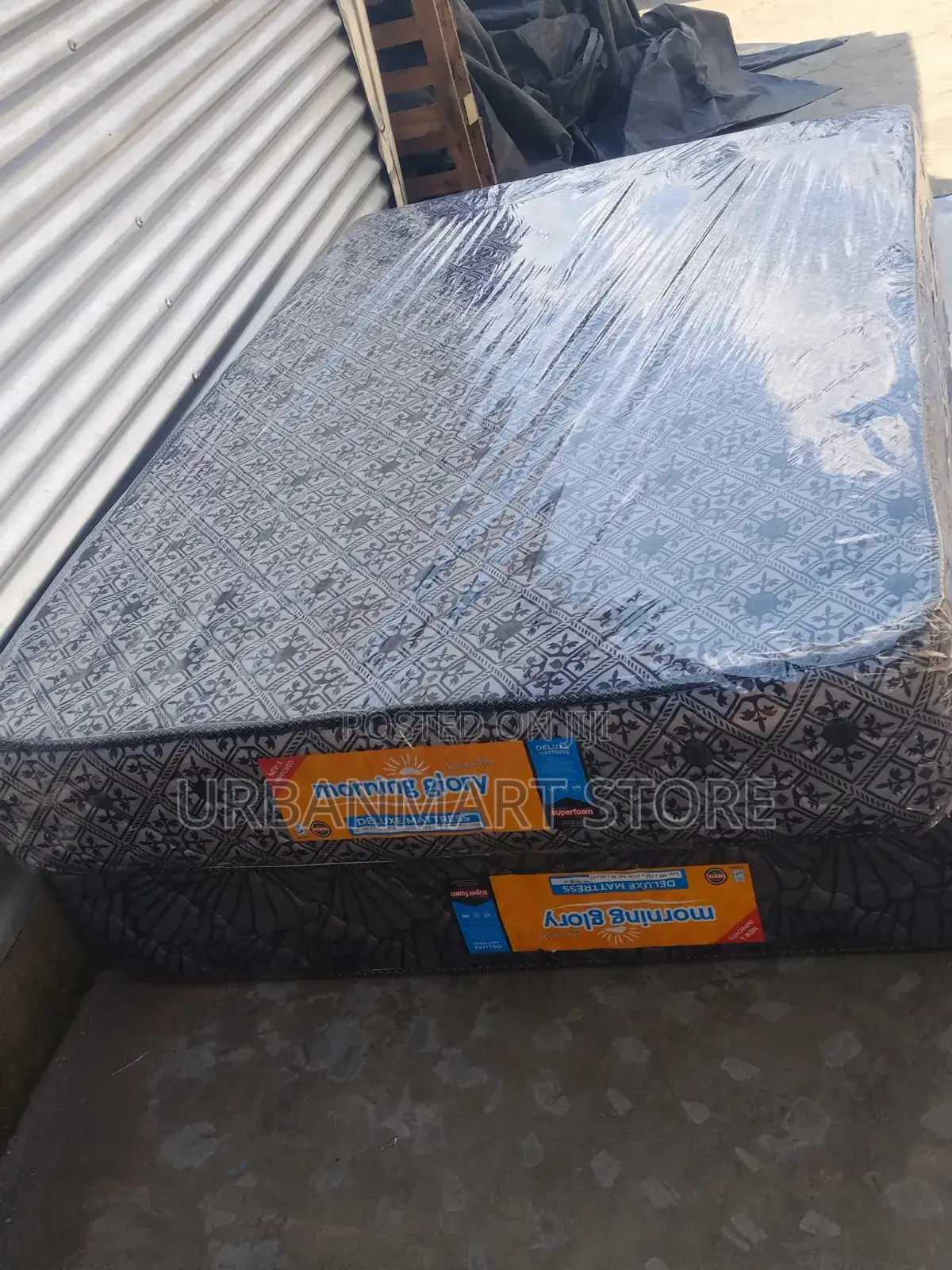 Morning Glory Superfoam Mattress 4x6 Quilted, 10 Inches
