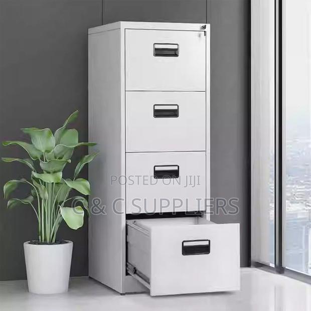 4-Drawer Metallic Cabinet - thumbnail 5