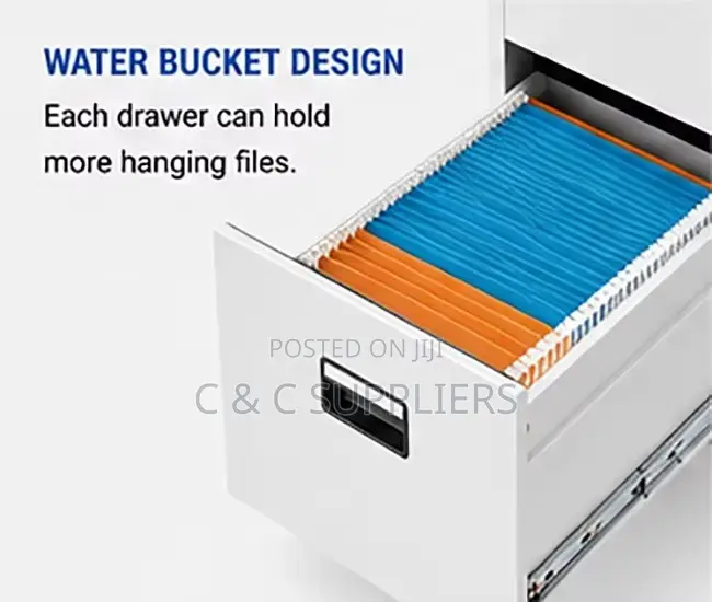 4-Drawer Metallic Cabinet