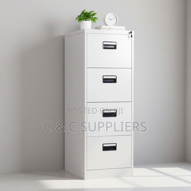4-Drawer Metallic Cabinet - thumbnail 8