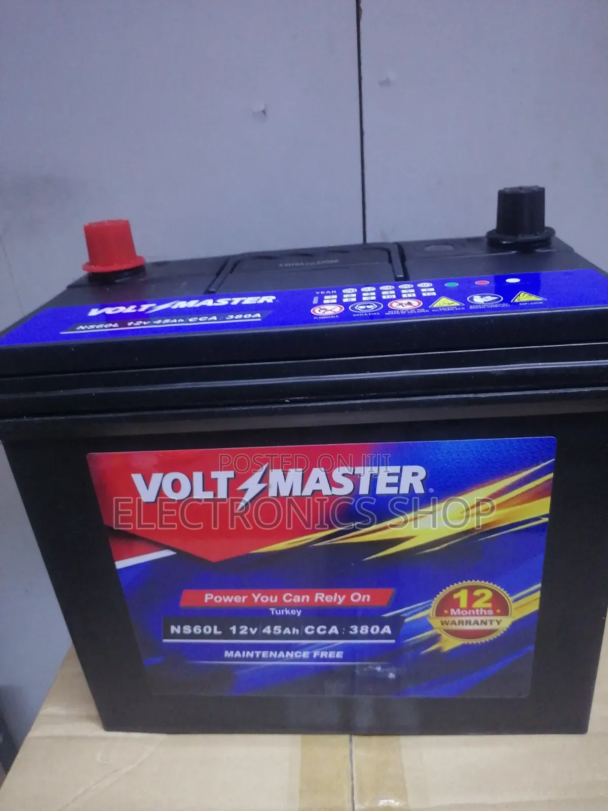 Voltmaster Ns60.12v/45ah Sealed Automotive Car Battery