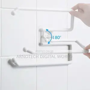 Self Adhesive Toilet Paper Towel Holder for Bathroom and Kitchen