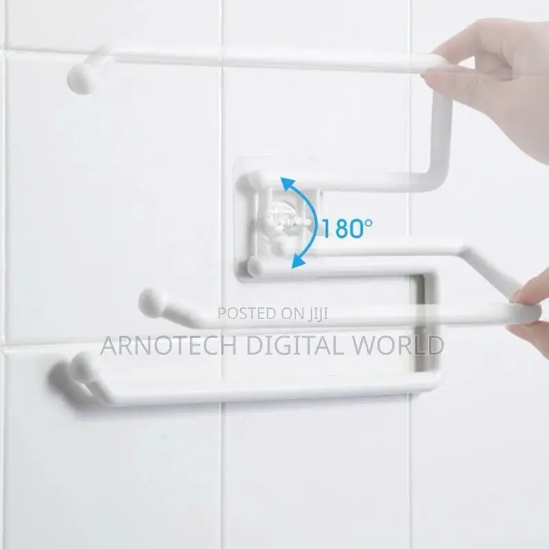 Self Adhesive Toilet Paper Towel Holder for Bathroom and Kitchen