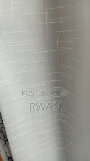 Heavy Plain White Sheers